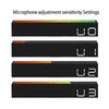 Elegant Bedside Clock With Large Led Screen Date Time 12/24 Display For Students Bedroom or Study