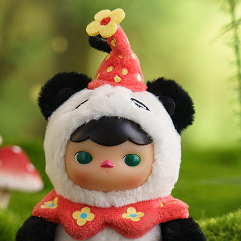 POP MART Pucky Bear Planet Collection Silicone Face Plush Mystery Boxes, Single Blind Box