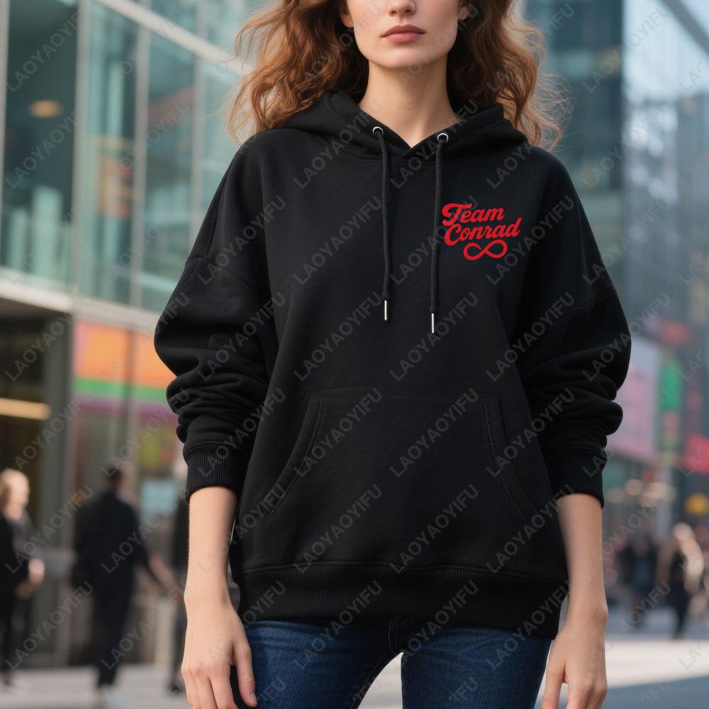 

Летом, когда я стала красивой Мужской Женский Худи TSITP Кузены Свитшот с длинными рукавами TSITP Команда Белли Команда Конрада Пуловер 3XL