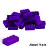 200g2x4 DlY Building Blocks Thick FiguresBricks Dots Learning Imaginative SizeCompatible Including Plastic Playthings forChildren