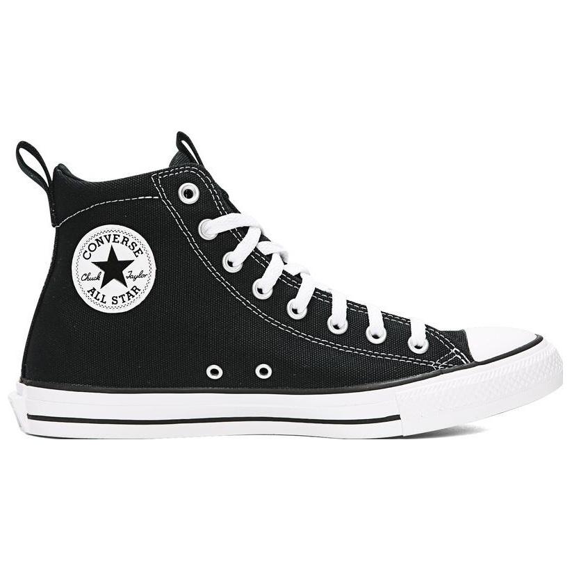 Converse Chuck Taylor Seasonal Casual Versatile Durable High-Top Canvas Shoes Men Sneakers Black A08609C