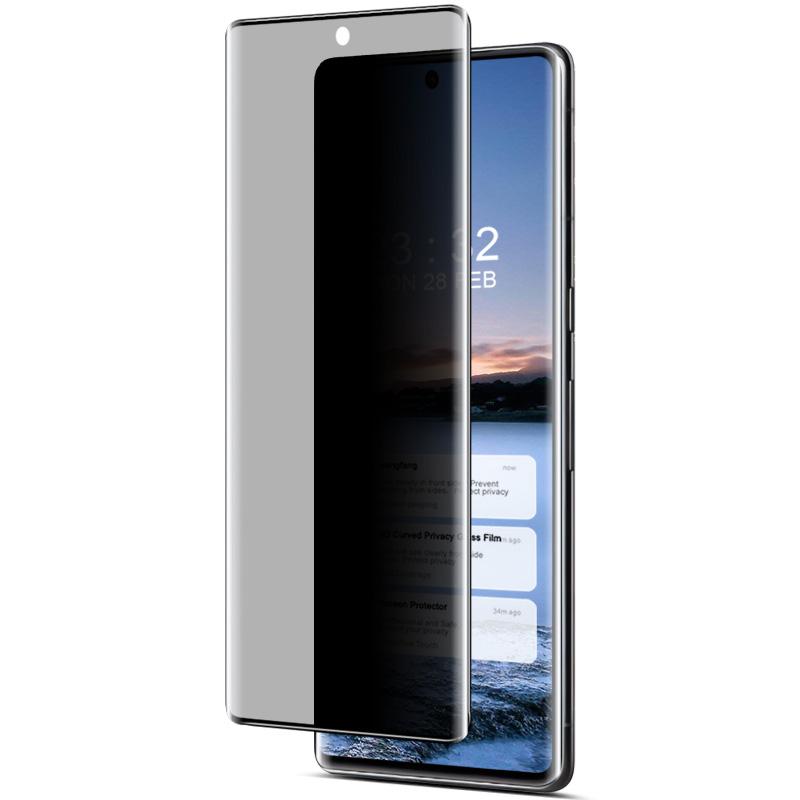 IMAK For Google Pixel 7 Pro 5G Anti-Spy Privacy Screen Protector 3D Curved Tempered Glass Film