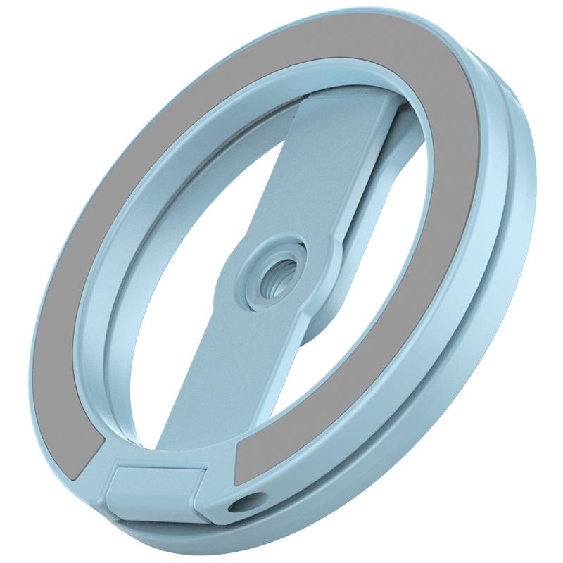 Double Sided Magnetic Phone Holder For MagSafe Portable Folding Magnet Ring Stand Universal Cellphones Stand Accessories