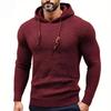 Fashion Sports and Casual New Style Men's Hooded Sweater Pullover Knit Multi-Color