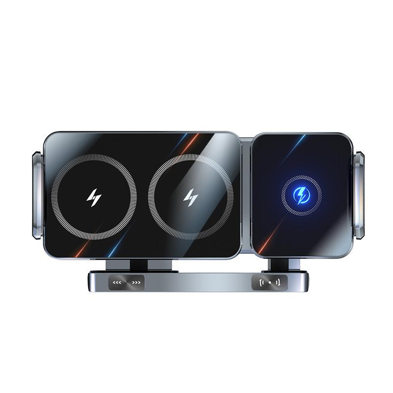 Car Folding Screen/regular Phone Holder Wireless Fast Charging Car Interior Universal Wireless Charging Car Interior Vent Clip