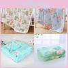 Printing Quilt Flower Cotton Summer Bedding With Breathable Fabric Bedroom For