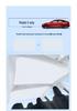Electrostatic Sunshade for Tesla Model 3/Y Roof