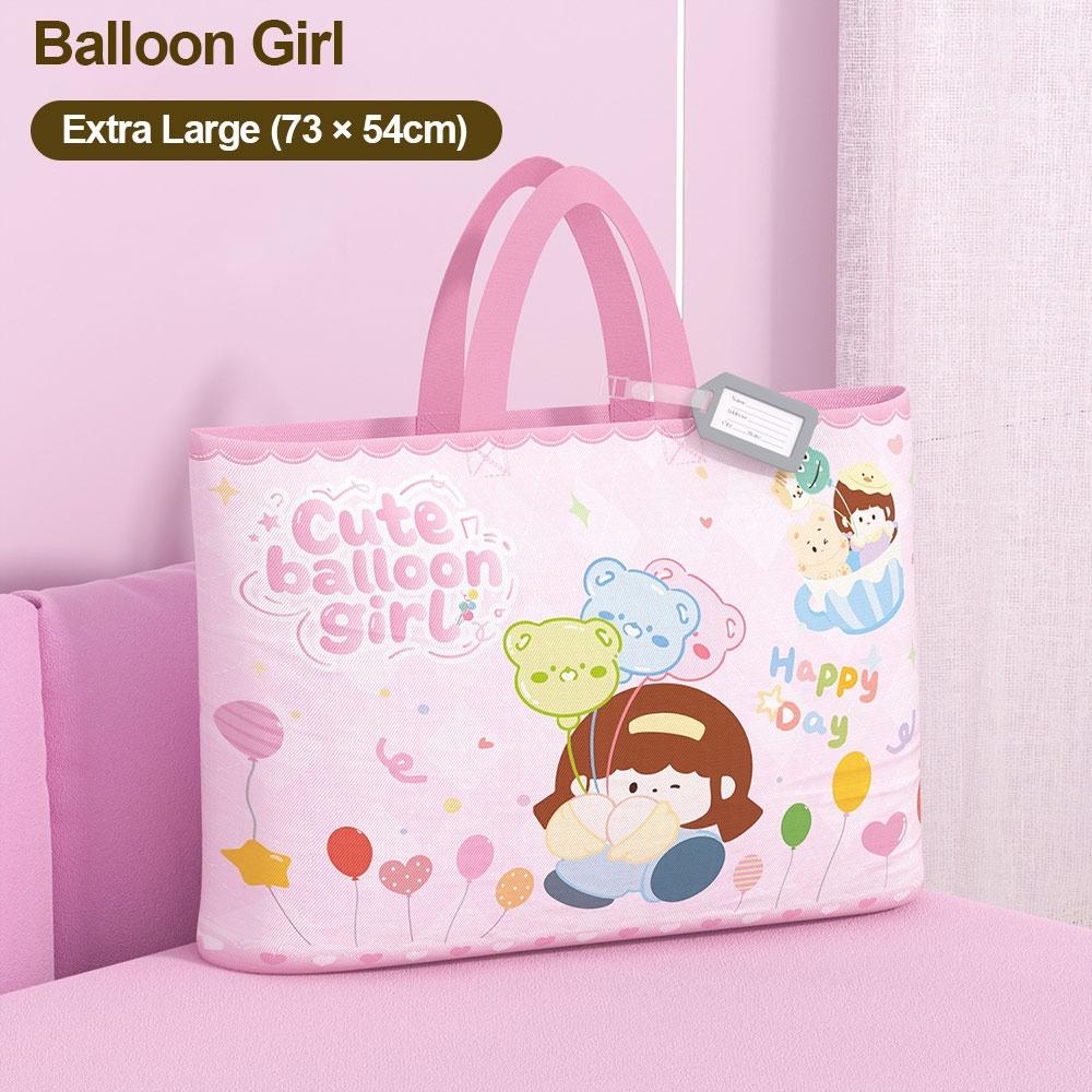 Large Capacity Kindergarten Quilt Storage Bag Oxford Cloth Clothes Packing Bag Student Use