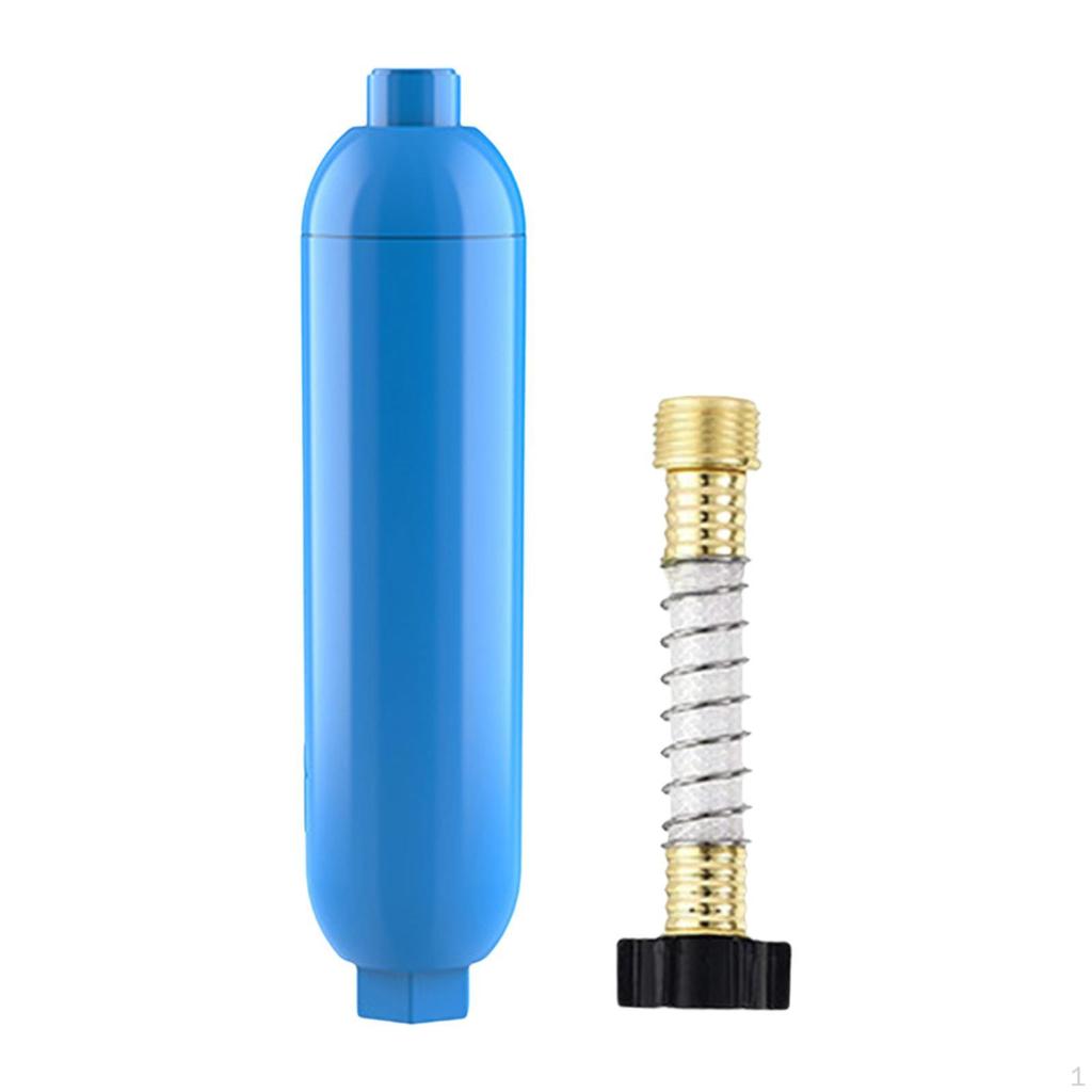 RV Inline Water Filter, Filtration System Removes Odor Purifier for Gardening,