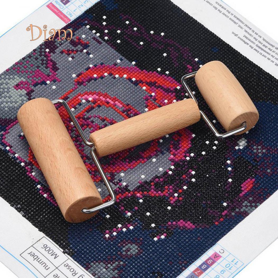 

CO & LO 2-в-1 Деревянный валик 5D Алмазная живопись Вышивка Искусство Ремесло DIY Прокатный инструмент