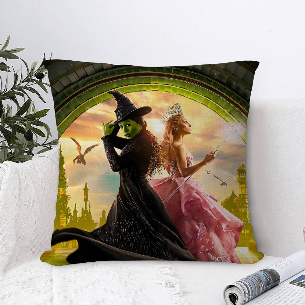 Popular Movie W-Wicked Pillow Cover Sofa Cushion Cover Home Room Decoration Children Gift