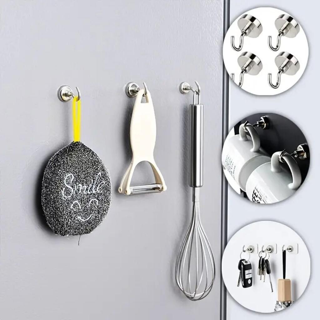 New 10Pcs Strong   Load Bearing Hook MultiPurpose    Kitchen   Key Hanging Hanger