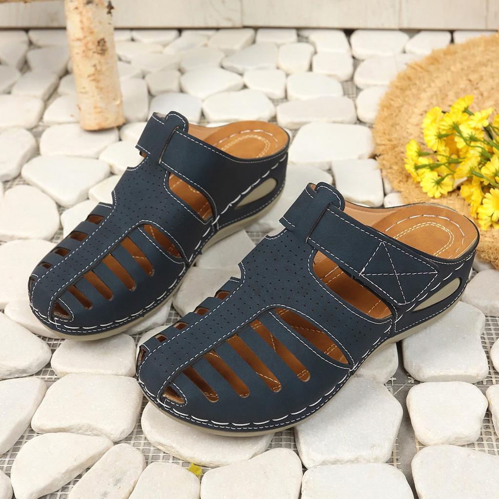 2025 Women Bohemian Style Summer Shoes for Women Summer Sandals with Heels Gladiator Sandalias Mujer Elegant Wedges Shoes