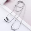Simple Temperament Men's Pendant Necklace Does Not Fade Trendy Neutral Women's Collarbone High-grade Snake Bone Chain Accessories 2026