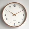 Nordic European Style Wooden Wall Clock Modern Design Nordic Minimalis Wood Mute Wall Clock Living Room Kitchen Home Decoration