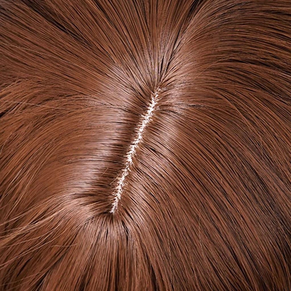 Hermione Wig Girl Cosplay Light Brown Long Curly Woolly Curls Natural Voluminous Full-Head Harry Potter Wig