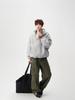 Men's Trendy Heavyweight Hoodie Cardigan - American Lazy Style, Autumn/Winter Design