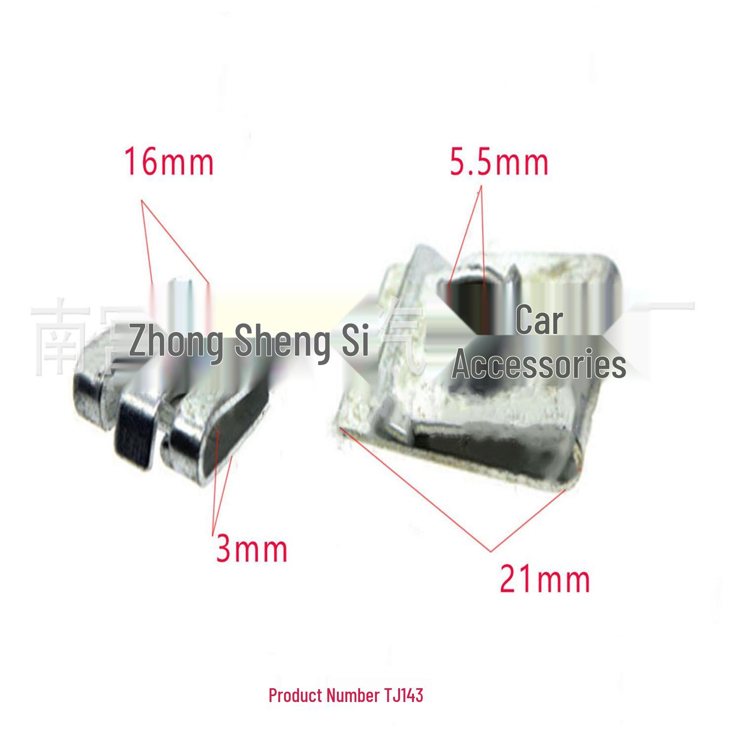 

Universal Metal Buckle for Car Trim Panel: Threaded Washer Clip for Lining Fixing and Mechanical Installation 10,000 pcs