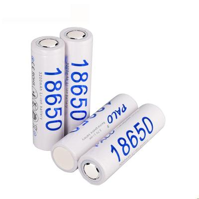 PALO Batería Original y genuino 3,7 V 18650 3200mAh NCR18650 Li-ion 17A batería recargable para linterna batería de Dron de juguete eléctrico