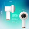Massage Gun Wireless Charging Fat Pushing Machine Handheld Portable Massage Stick Neck, Waist, Shoulder Kneading Pink White