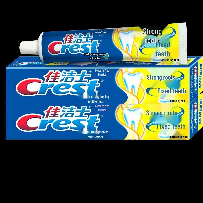 Crest Healthy Teeth Fresh Breath Toothpaste Twin Pack
