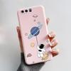 Silicone Back Cover for Huawei P10 Plus Soft Cute Rabbit Panda TPU Bumper Protective Phone Case HuaweiP10 P10Plus Fundas Housing