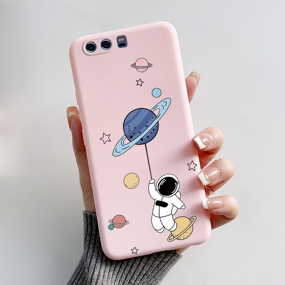 Silicone Back Cover for Huawei P10 Plus Soft Cute Rabbit Panda TPU Bumper Protective Phone Case HuaweiP10 P10Plus Fundas Housing