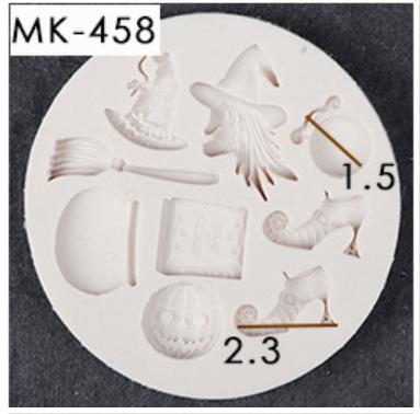loween Sugar Art Pumpkin Skeleton Spider Owl Coffin Cake Decoration Silicone Mold Baking Cooking Tools