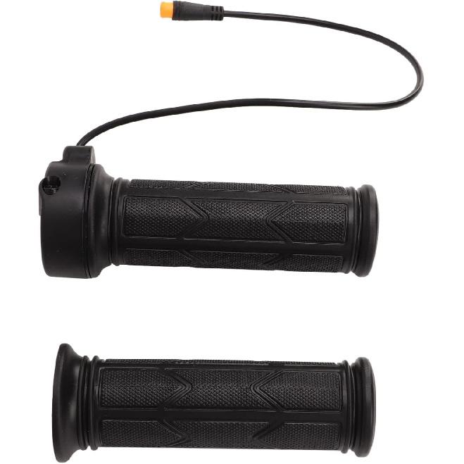 

Drfeify 192X Full Rotation Thumb Throttle for Electric Bikes 1 Pair E Bike Accelerator Handle Grip 3 Pin Connector Compatible with Most E Bikes and
