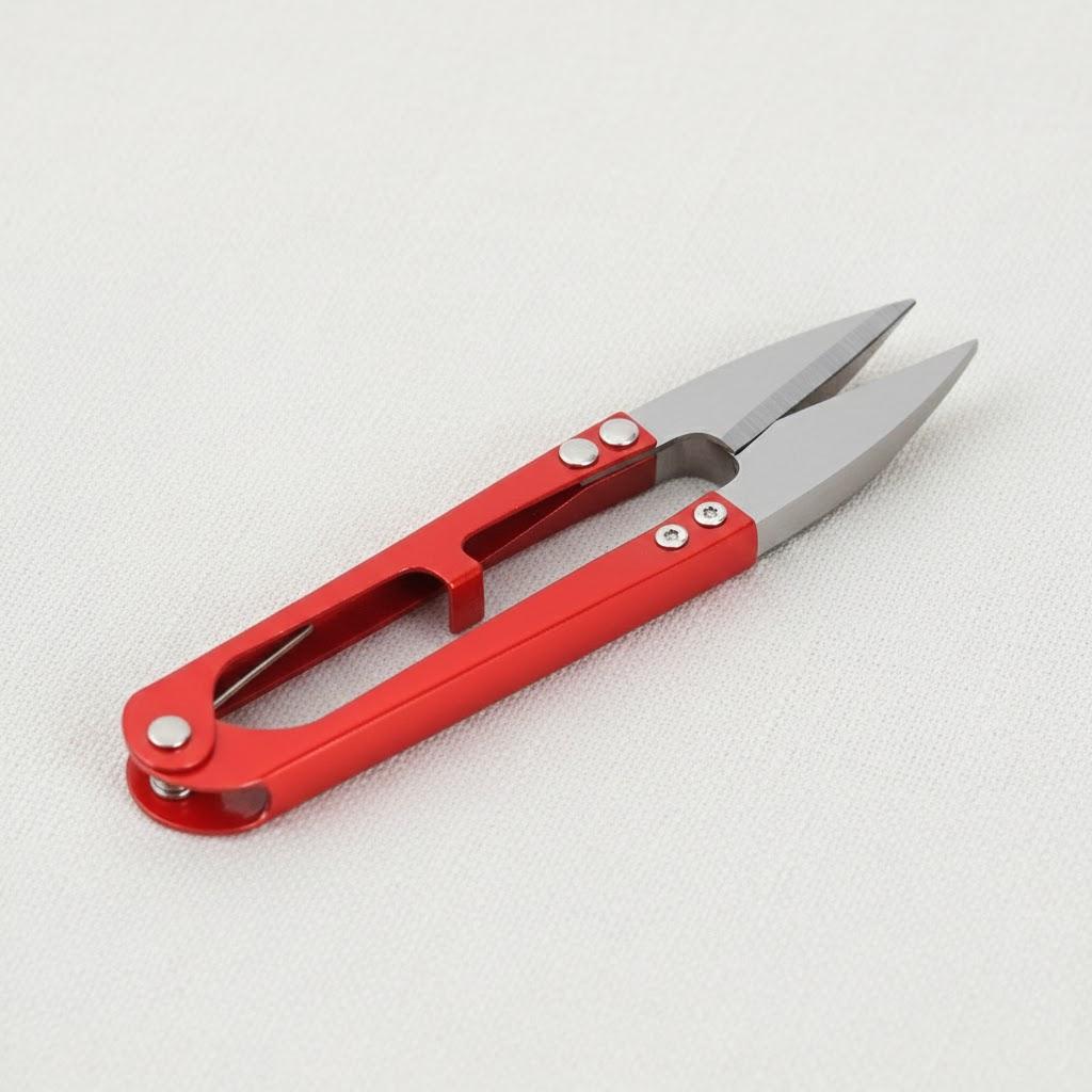 Multifunctional Sewing Scissors with Plastic Handle for DIY Dressmaking Fabric Cutting Craft Projects Tailor Tool