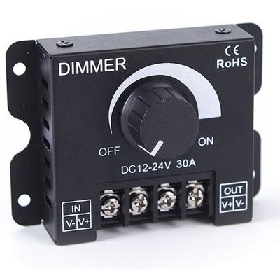 - LED-Dimmer DC12V-24V 30A Knopf-Dimmer-Controller 360W Für LED-Streifenlichter