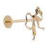 Bow Curtain Holdback Multifunctional Stylish Wall Mounted Metal Bowknot Tieback for Living Room
