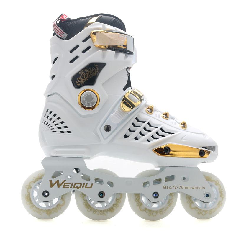 Skates Adult Professional Flat School Roller Skates Male and Female Adult Beginner Skating Inline Roller Skates 35