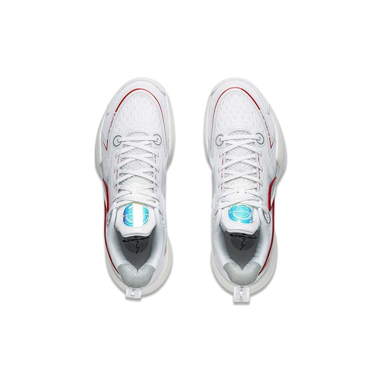 Li Ning Super Light V2 Cushioning Slip Resistant Abrasion Resistant Breathable Support Rebound Low top Basketball Shoes ABAT029-3