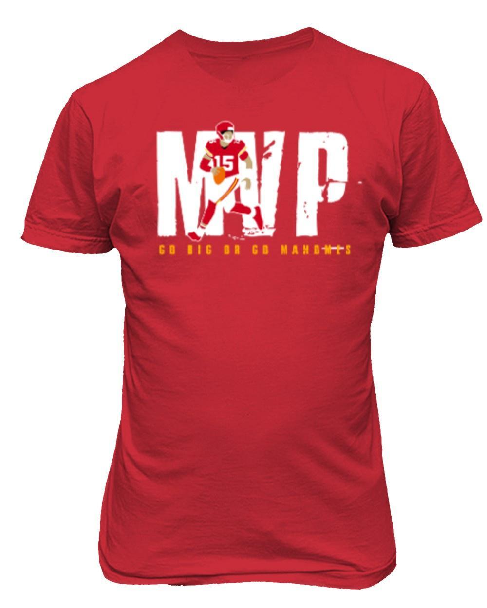 Kansas City 2026 Champions MVP Go Big Or Go Mahomes Unisex T-shirt S
