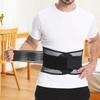 1Pcs Back Braces For Lower Back Pain Relief With 4 Stays, Breathable Back Support Belt For Work , Anti-Skid Lumbar Support Belt