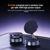 15W Wireless Charger Magnetic Car Phone Holder 360° Rotation Foldable Suction Cup Stand Call Navigation Phone Bracket