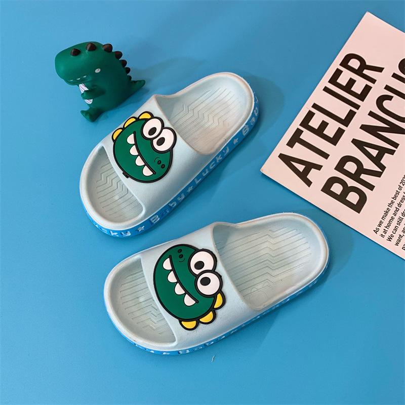 Children's fruit slippers new cartoon cute girls slippers indoor and outdoor soft bottom non-slip boys drag