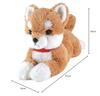 SUN LEMON Shiba Inu Lap Dog Plush Toy, Beige, Small, P-3052