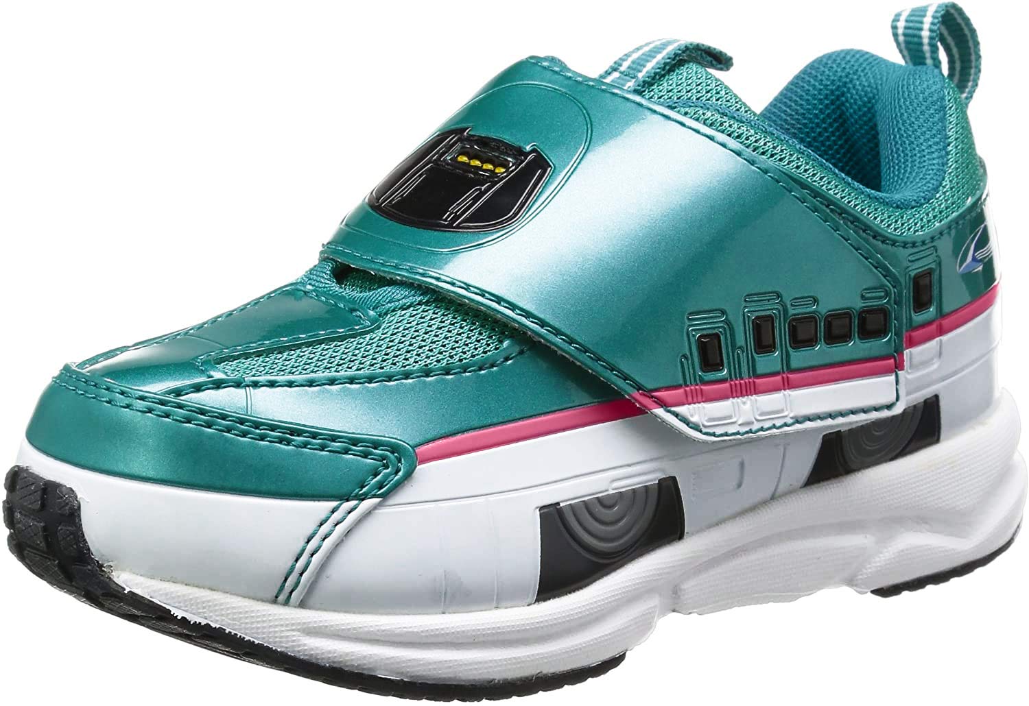

PLARAIL Shoes Sneakers Kids Boys 16096 Children s (Green) 19.0cm
