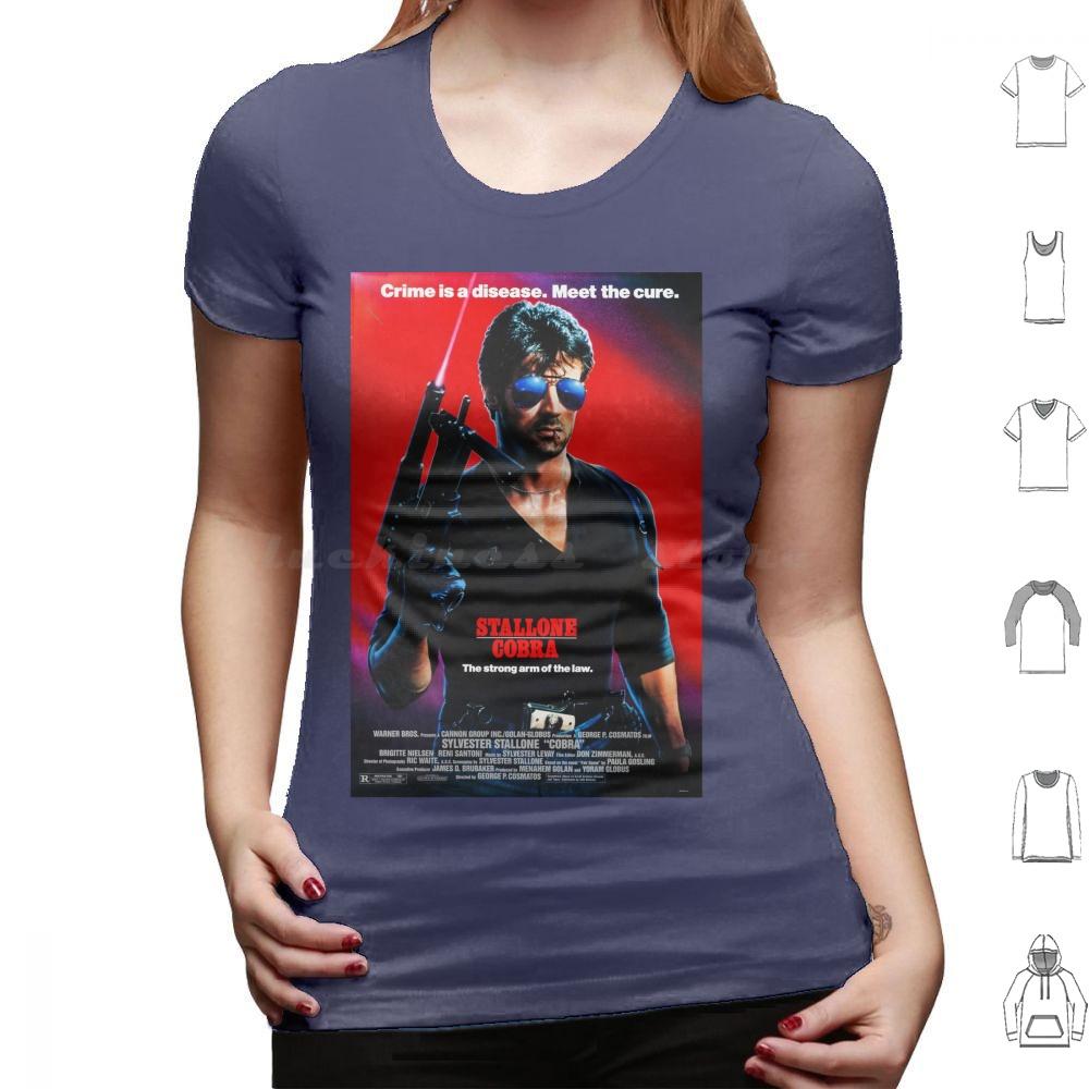 Poster T-Shirt Männer Frauen Kinder 6XL Action Boxen Cops Polizei Sylvester 90er 80er Filme Filme Vibes Cool Japanisch