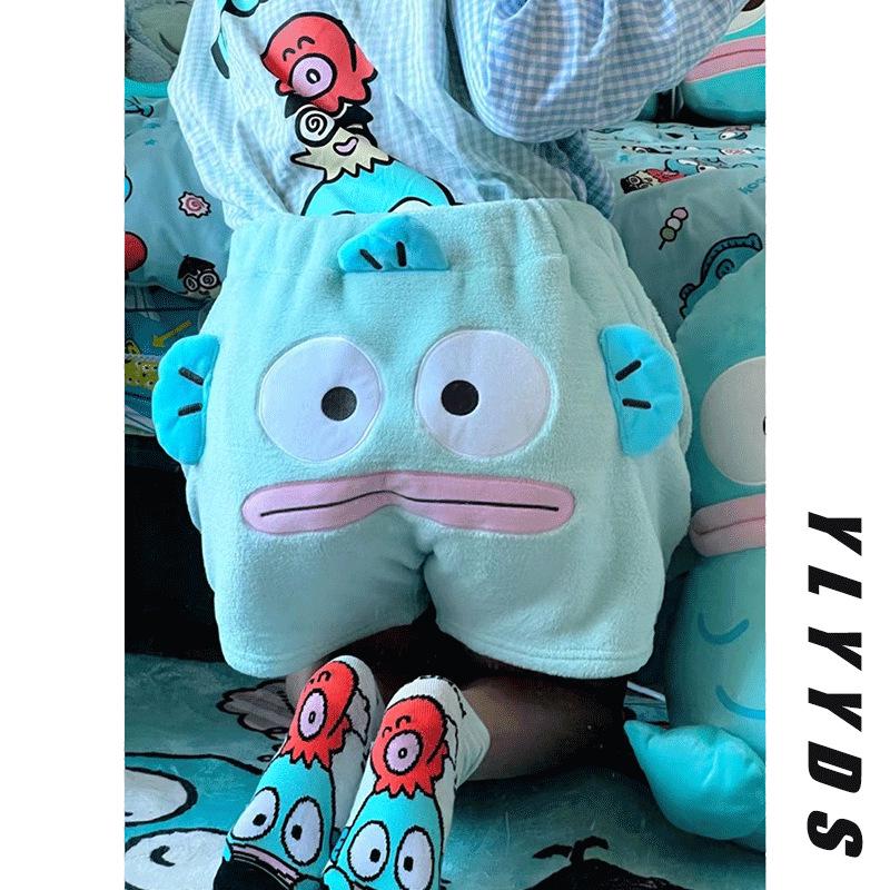 

«Летняя мультяшная парная пижама»: Милый слон для дам и сопливая свинья для мужчин L (50-60 kg)