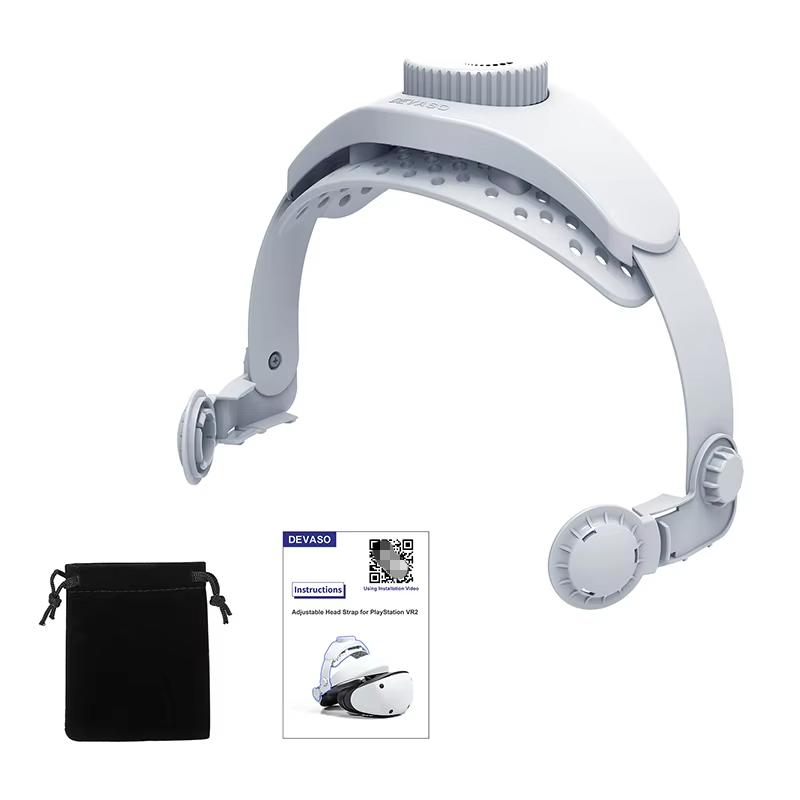 Removable Portable VR2 Expansion Accessories Retractable Adjustable Headband Stand for PS VR2 Glasses Headband none