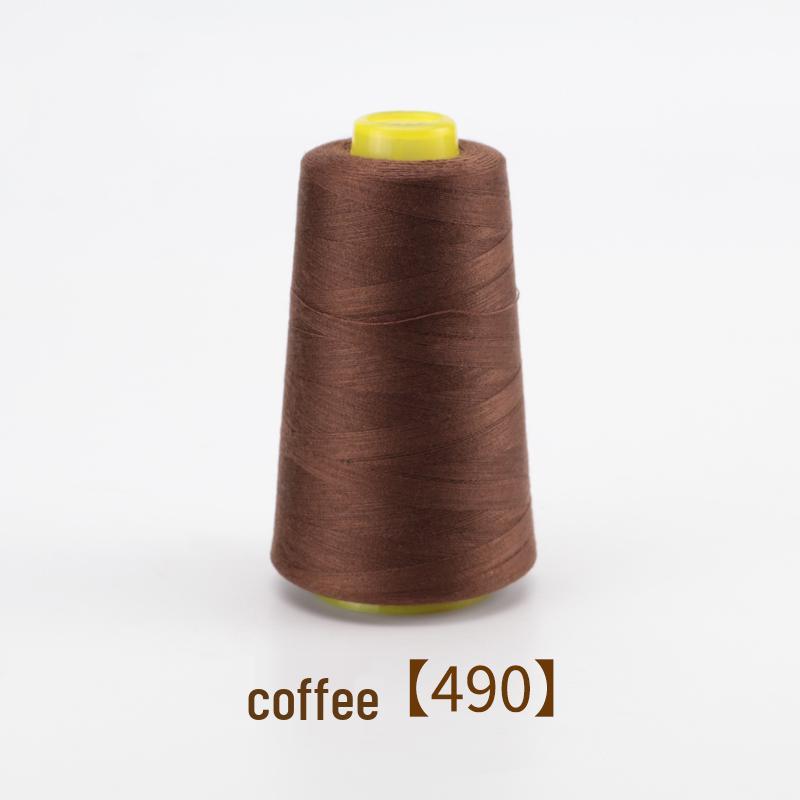 402 Fine Thread Sewing Machine & Hand Sewing Spools, White Cotton for Clothes, Quilts, Overlock - Large & Small Spools