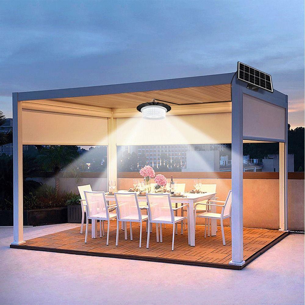 Solar Powered Solar Pendant Light 244 LED Outdoor Solar Lights Courtyard Sensing Lamp Gazebo