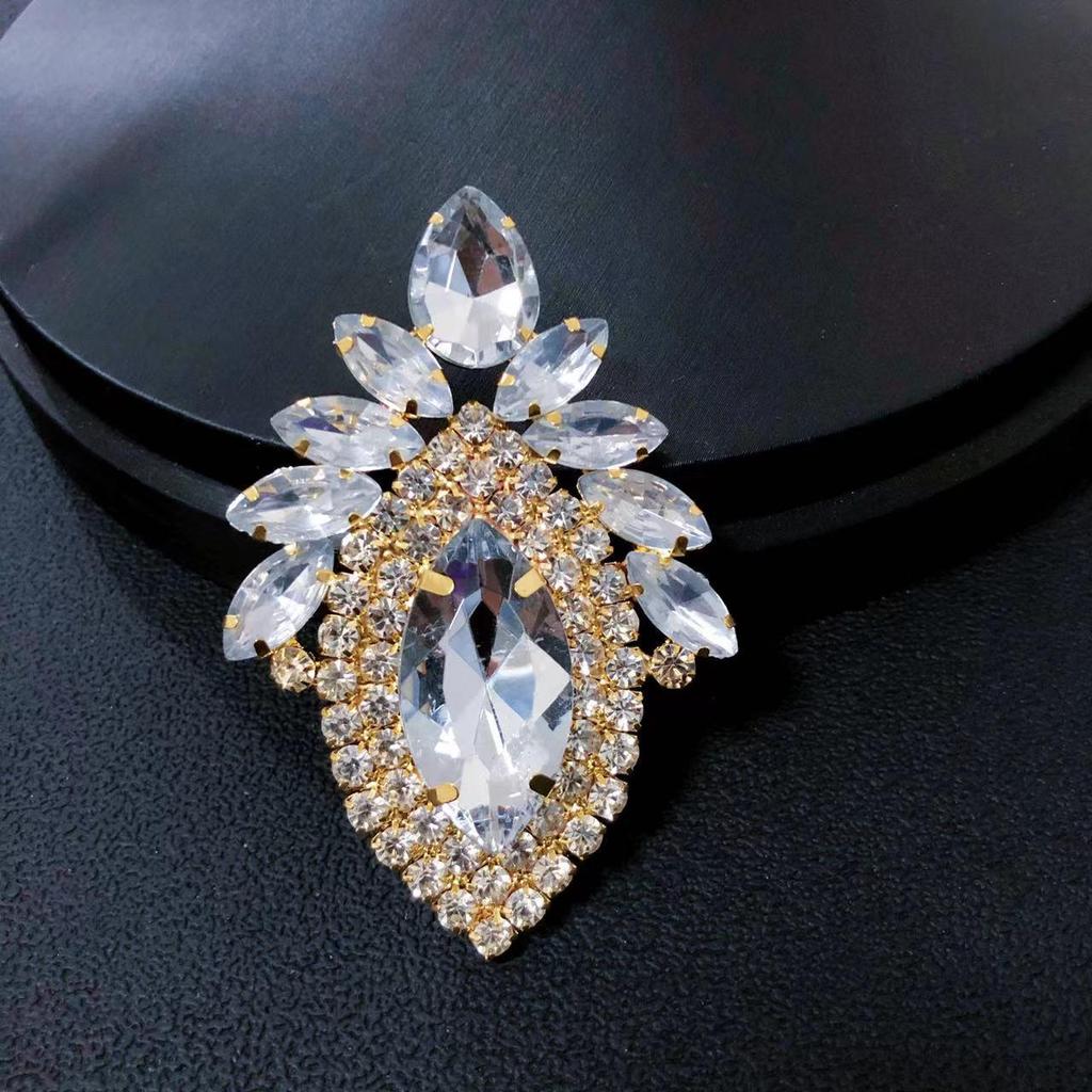 Exquisite Teardrop Rhinestone Ring - Trendy European & American Banquet Party Accessory