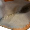MCM Pouch clutch logo leather Vicetos business bag Brown leather Used