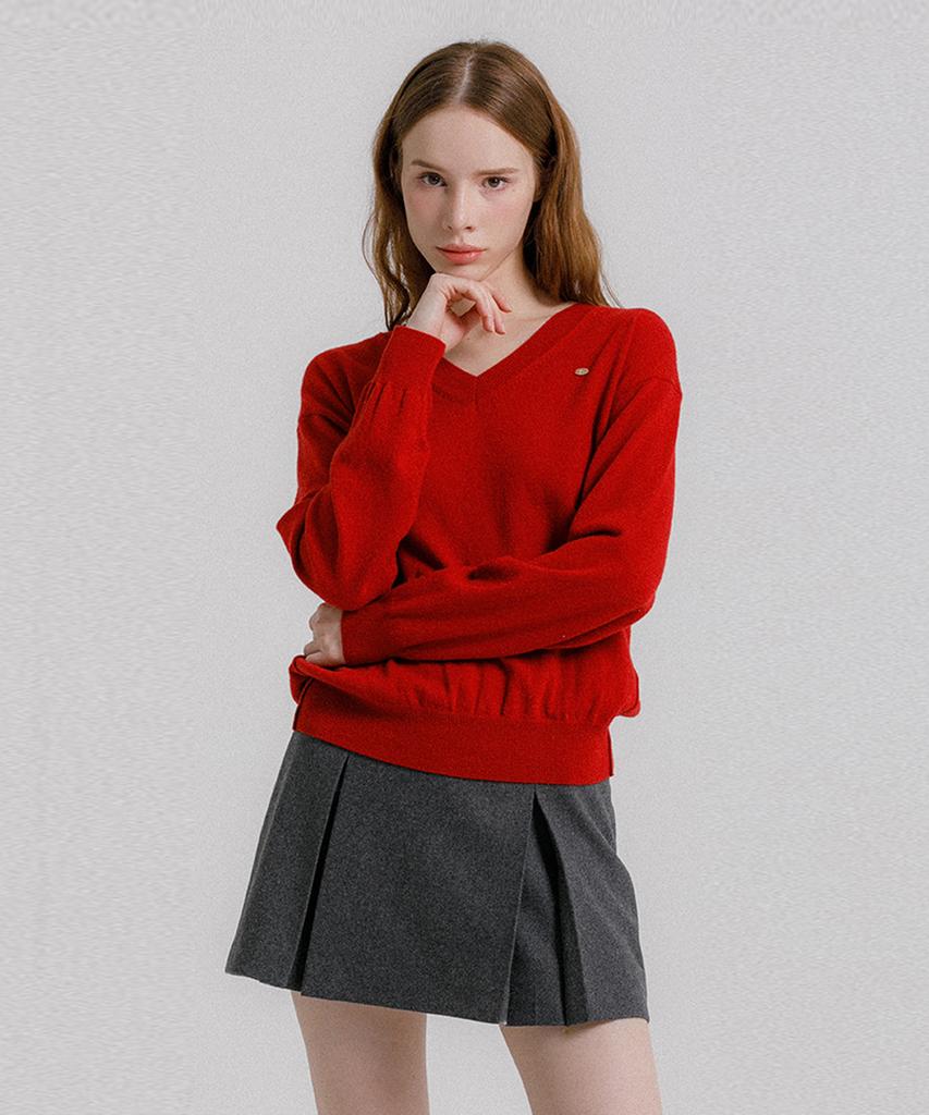 Eilubeu V-Neck Cashmere Aarapo101P