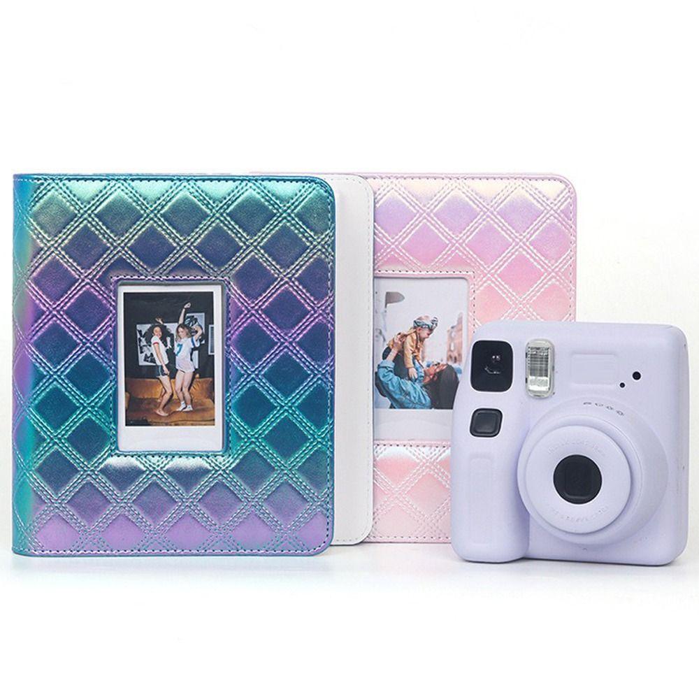 

Movie Tickets 3 inch Photo Storage PU Leather Photography Book for Polaroid/Fujifilm білий