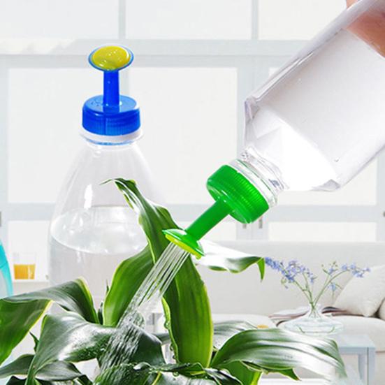 3Pcs Bottle Cap Sprinklers Drink Bottle Sprinkler Watering Spray Nozzle Fits Various Bottles for Seedlings Potted Plants Indoor Gardening